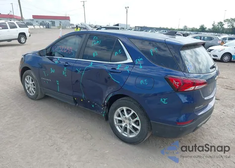 2022 Chevrolet Equinox Fwd Lt z USA, uszkodzony, nr VIN 3GNAXKEV4NL199202